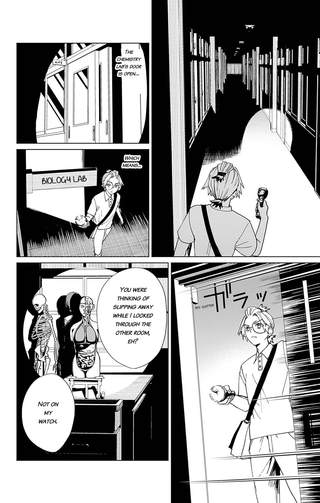 Phantom Busters Chapter 5 page 20 - Chapter 5: Let's Investigate the School at Night!