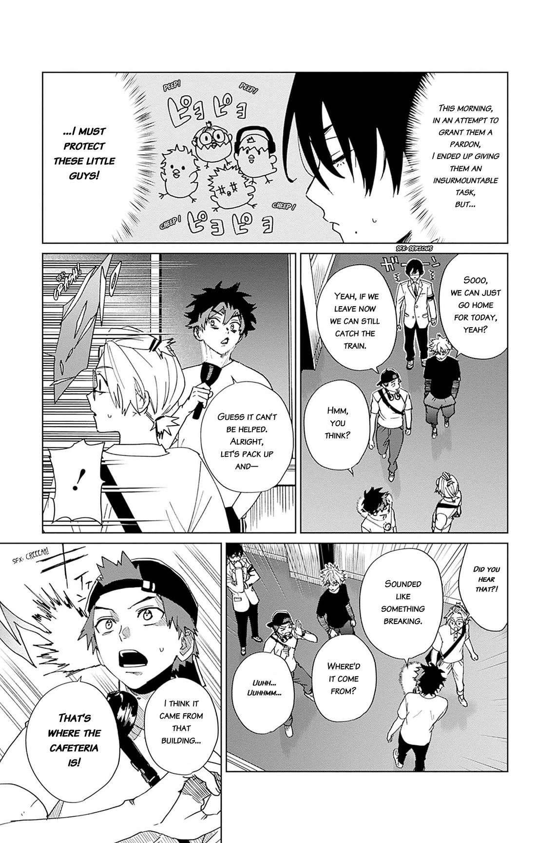 Phantom Busters Chapter 5 page 23 - Chapter 5: Let's Investigate the School at Night!