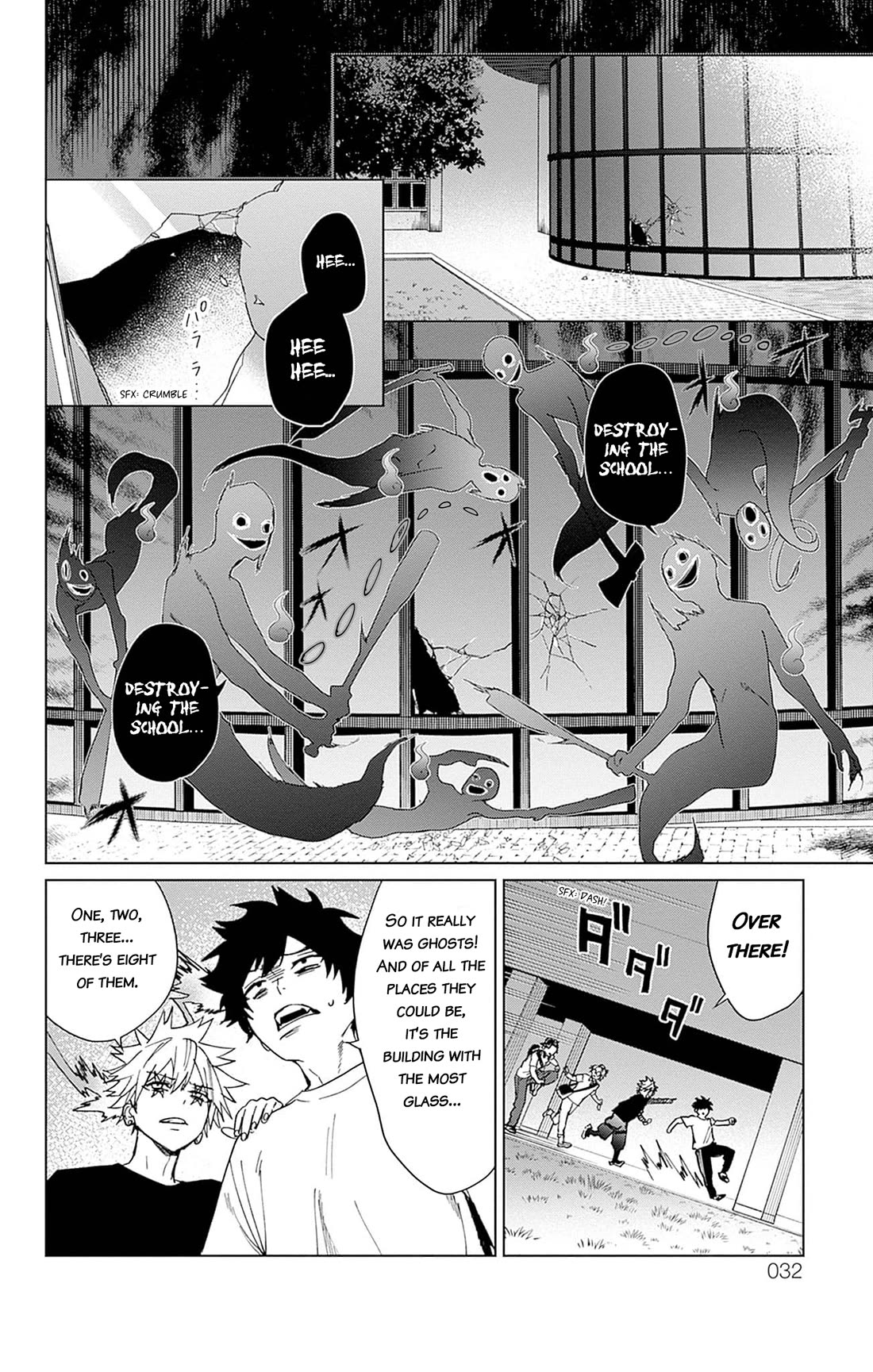 Phantom Busters Chapter 5 page 24 - Chapter 5: Let's Investigate the School at Night!
