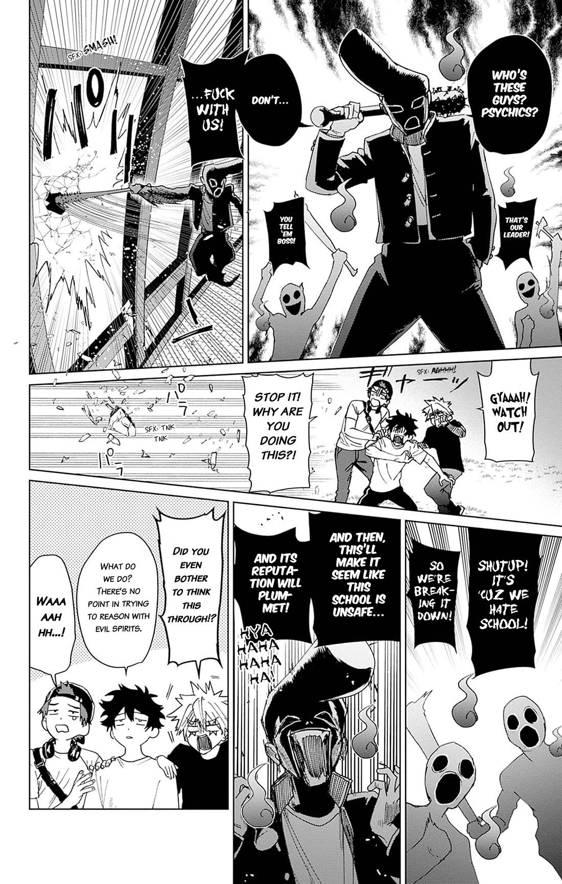 Phantom Busters Chapter 5 page 26 - Chapter 5: Let's Investigate the School at Night!