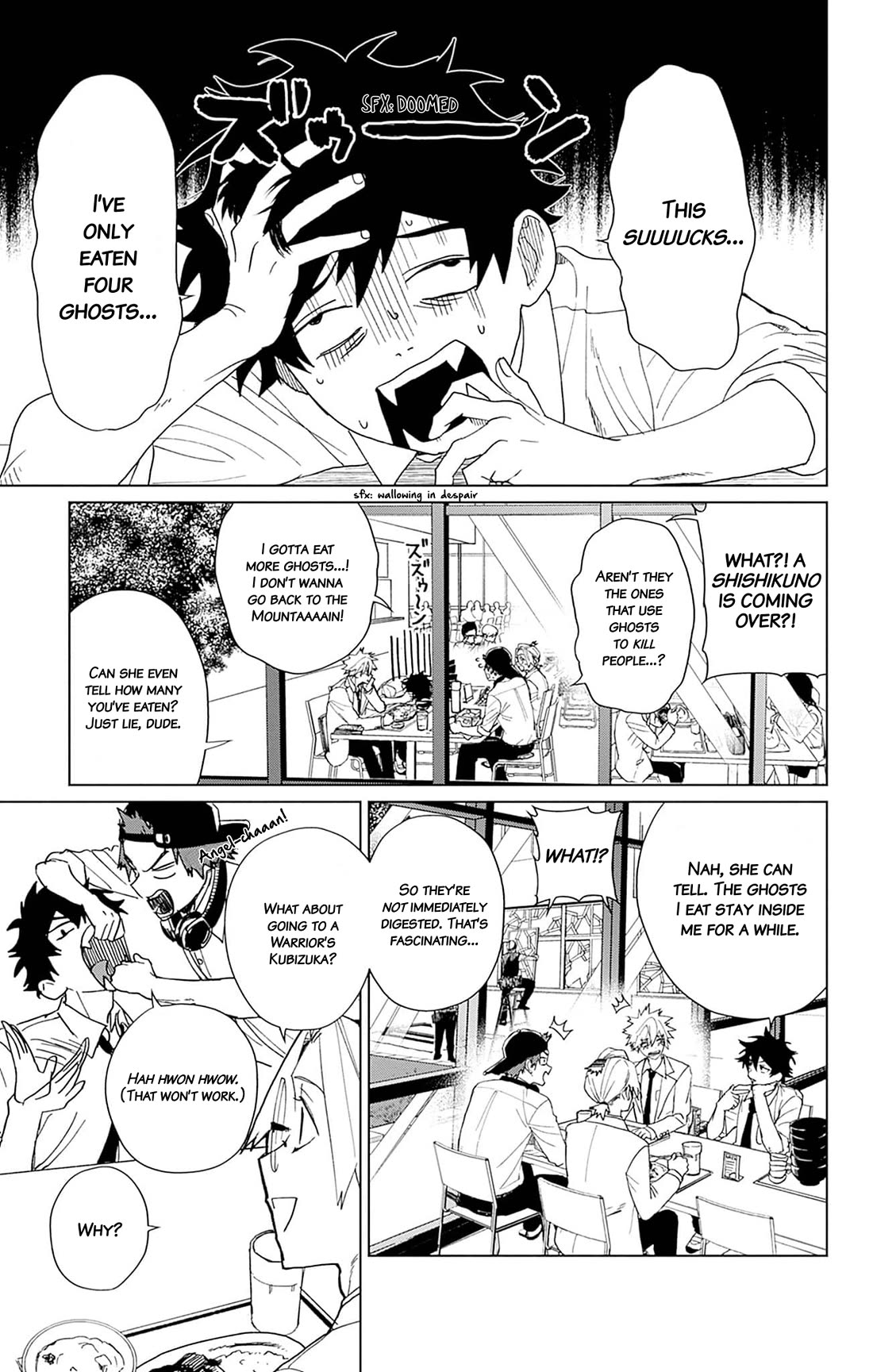 Phantom Busters Chapter 5 page 3 - Chapter 5: Let's Investigate the School at Night!