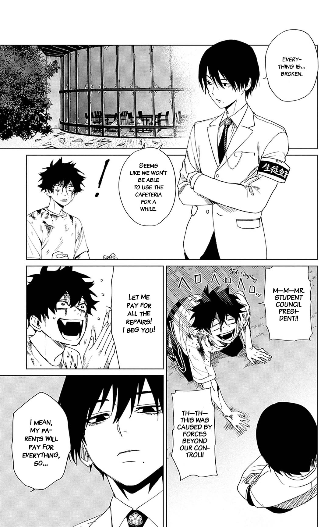 Phantom Busters Chapter 5 page 35 - Chapter 5: Let's Investigate the School at Night!