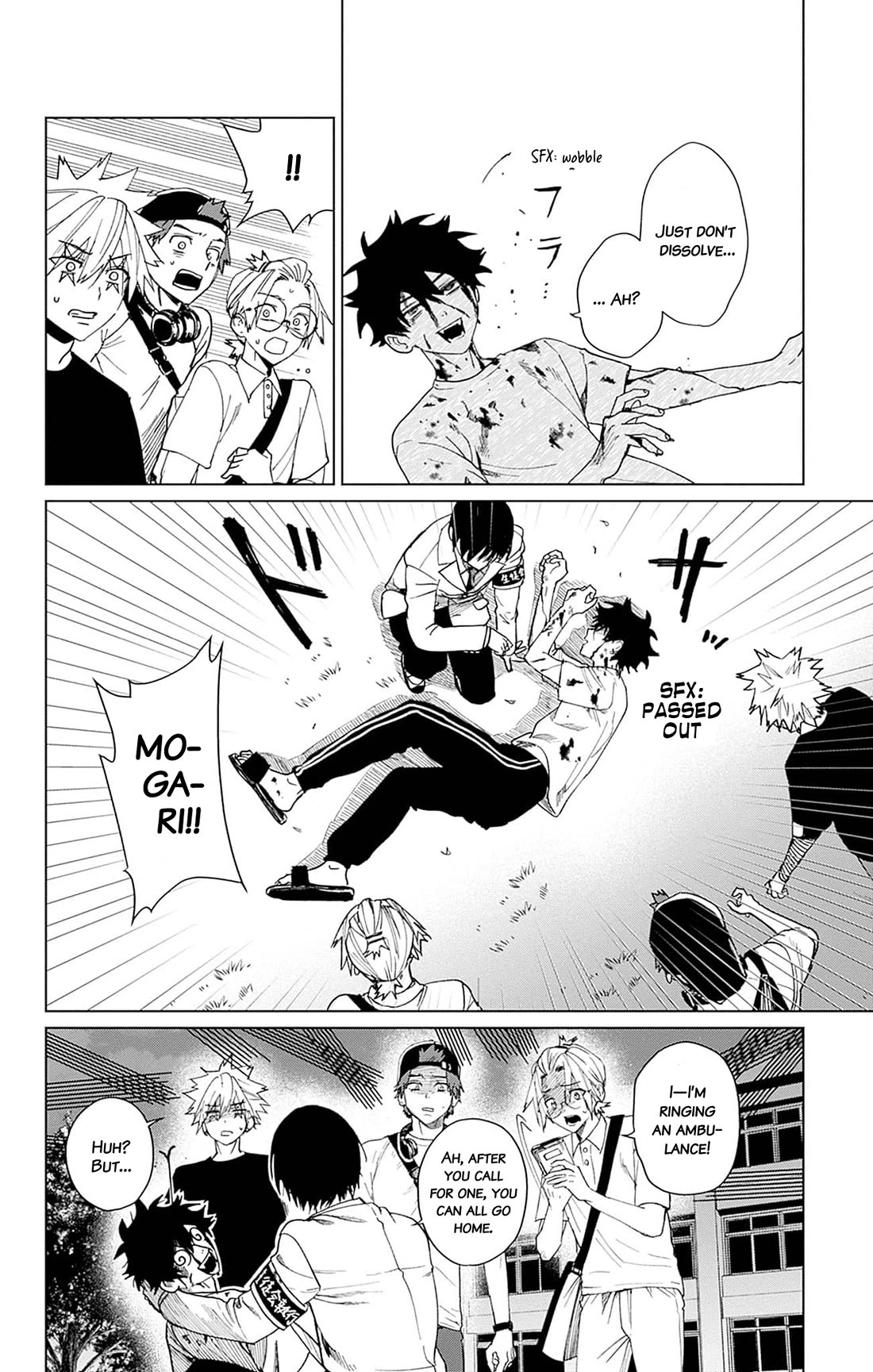 Phantom Busters Chapter 5 page 36 - Chapter 5: Let's Investigate the School at Night!