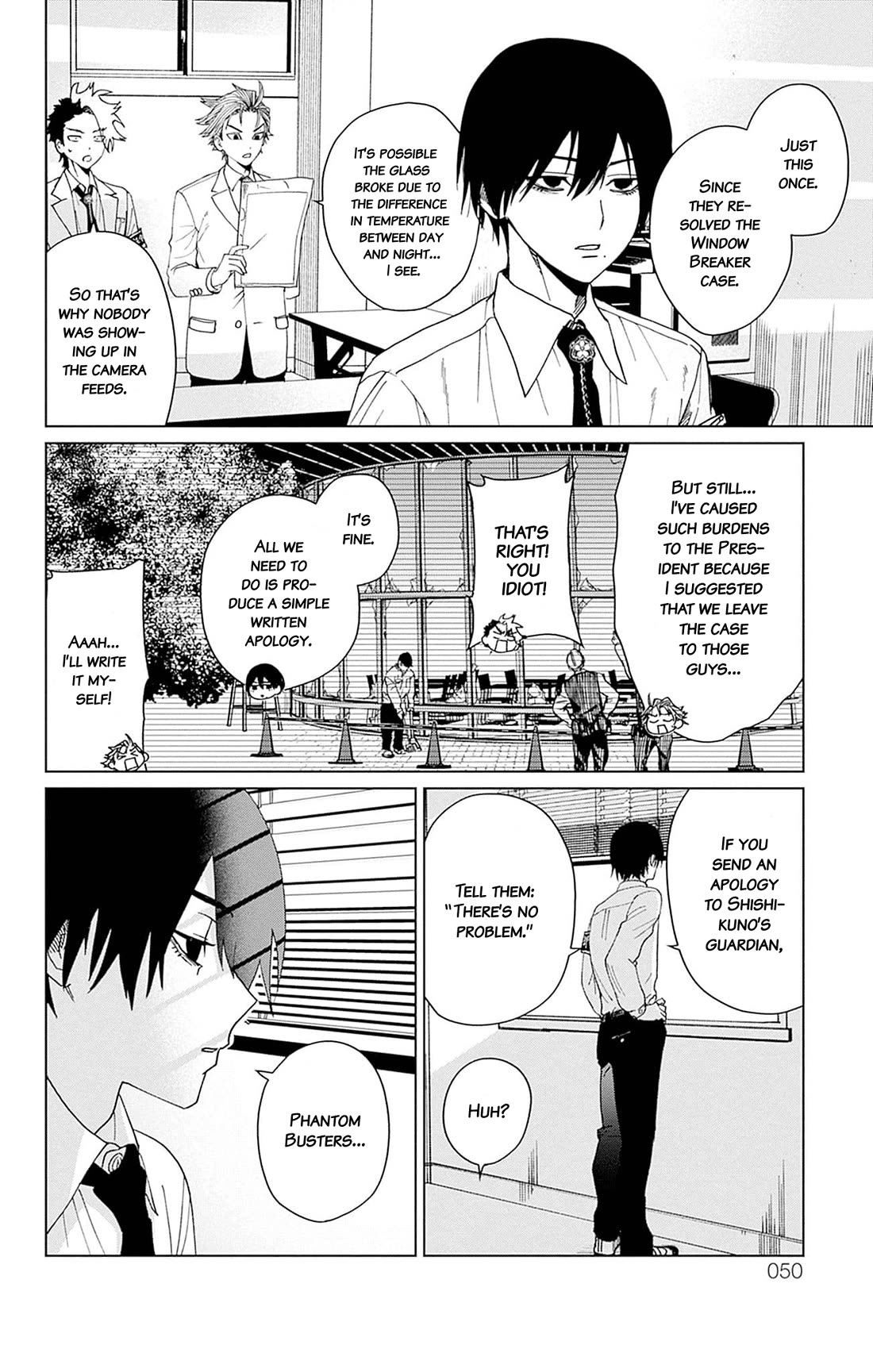 Phantom Busters Chapter 5 page 42 - Chapter 5: Let's Investigate the School at Night!