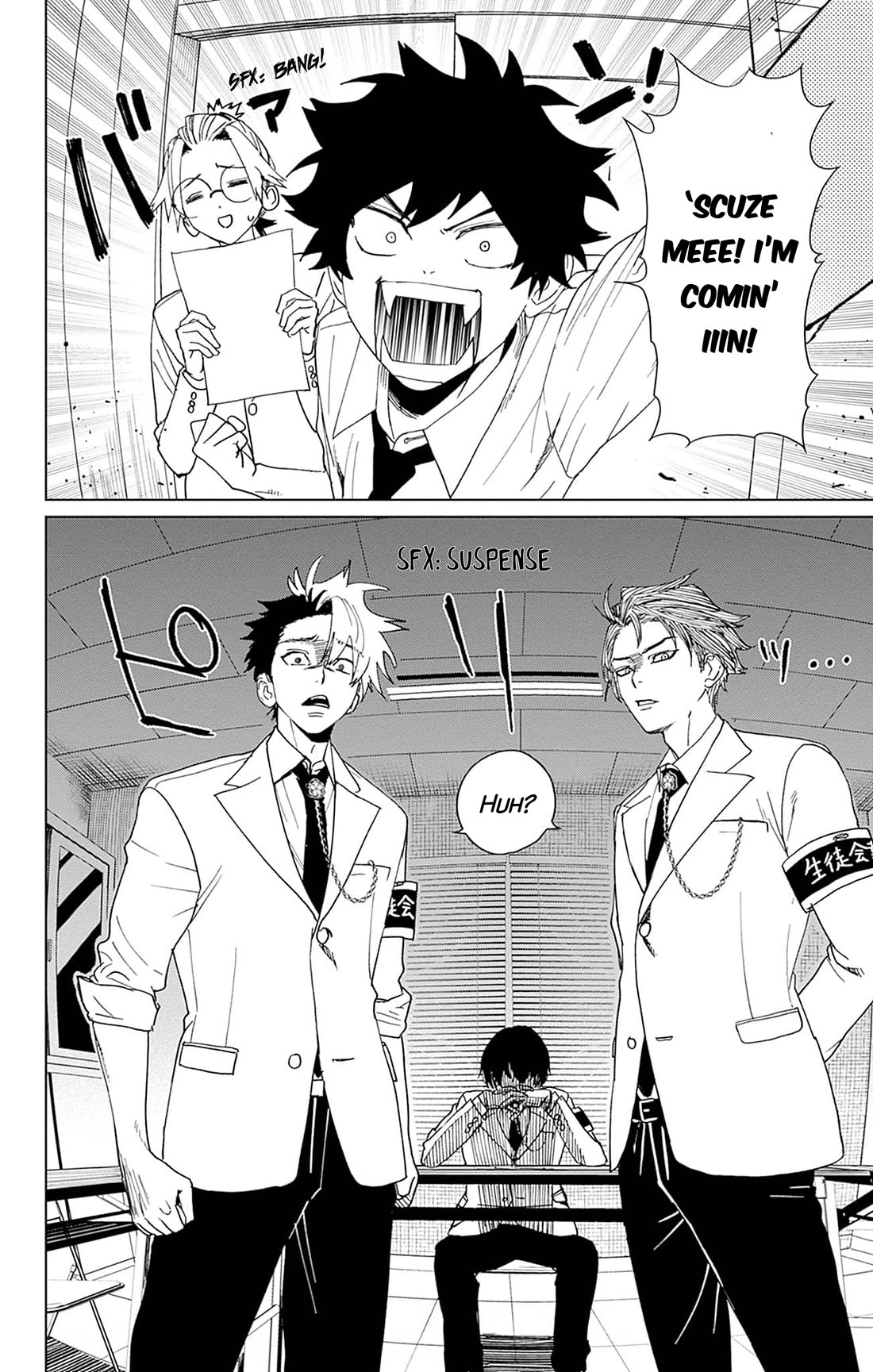 Phantom Busters Chapter 5 page 6 - Chapter 5: Let's Investigate the School at Night!