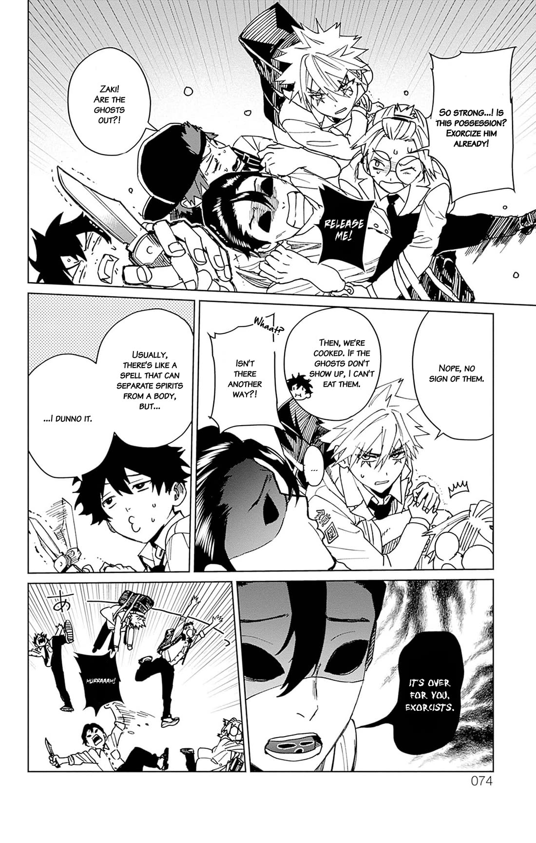 Phantom Busters Chapter 6 page 22 - Chapter 6: A Good-for-nothing!