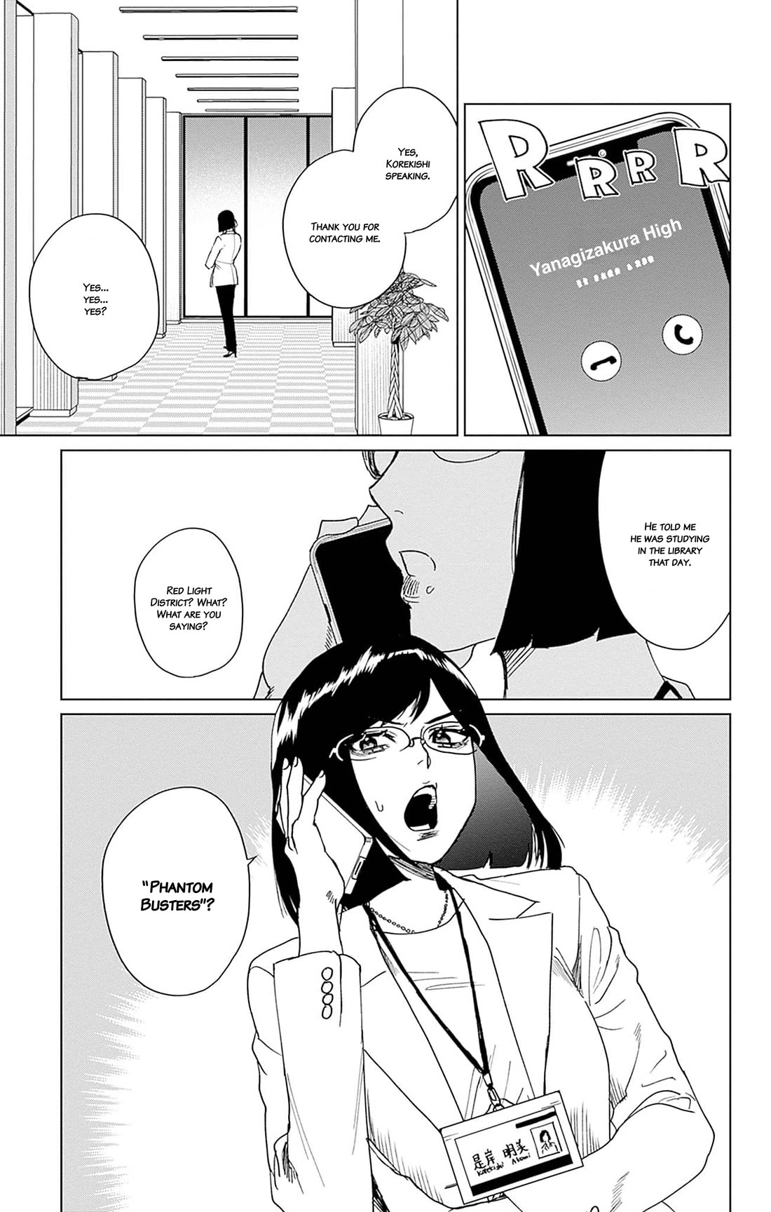 Phantom Busters Chapter 6 page 43 - Chapter 6: A Good-for-nothing!