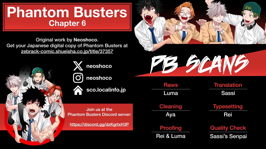 Phantom Busters Chapter 6 page 45 - Chapter 6: A Good-for-nothing!