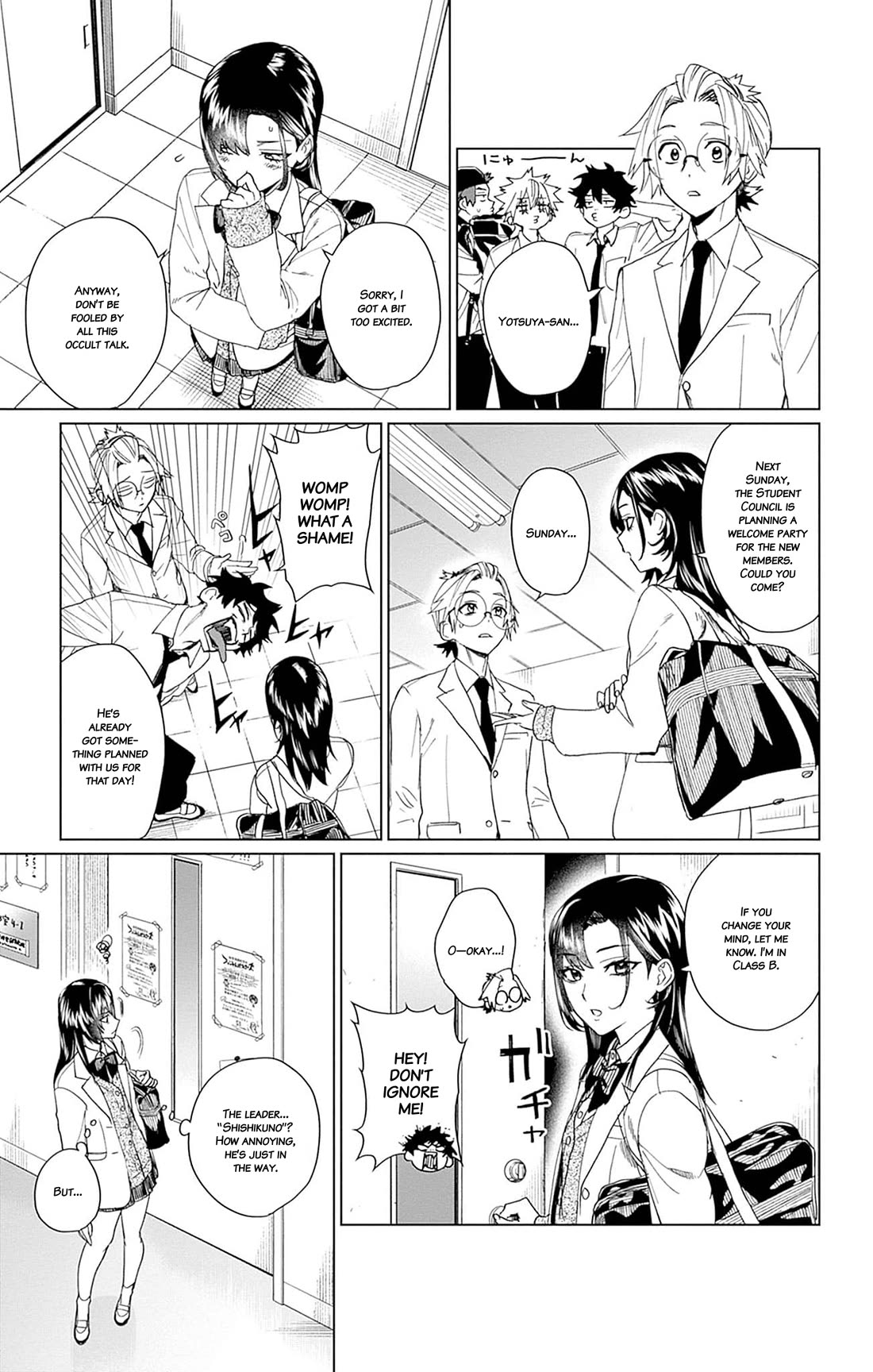 Phantom Busters Chapter 7 page 11 - Chapter 7: Let's Go Eat Some Meat!