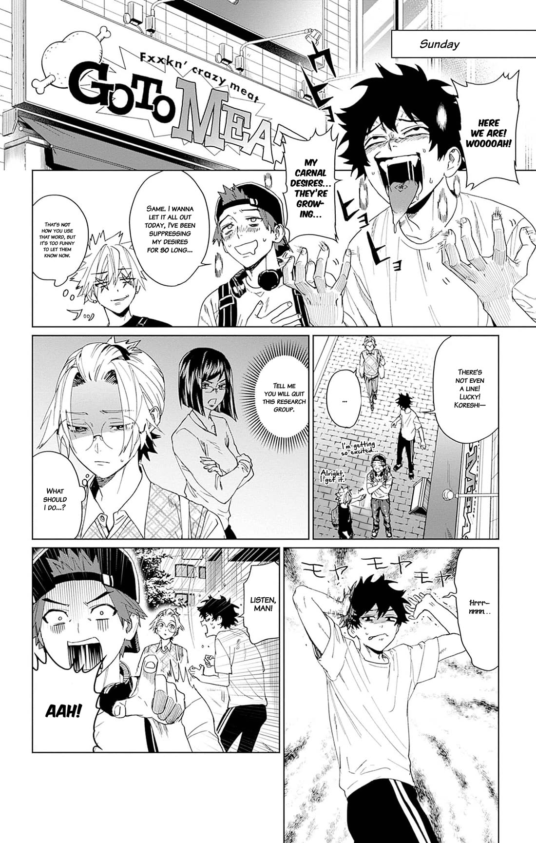 Phantom Busters Chapter 7 page 16 - Chapter 7: Let's Go Eat Some Meat!