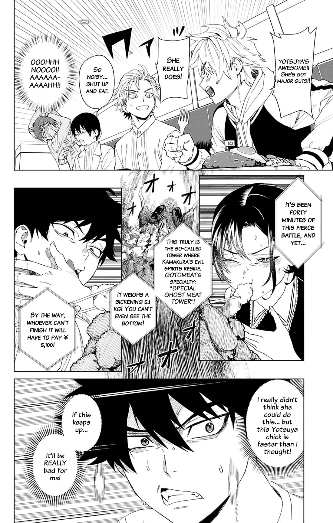 Phantom Busters Chapter 7 page 28 - Chapter 7: Let's Go Eat Some Meat!