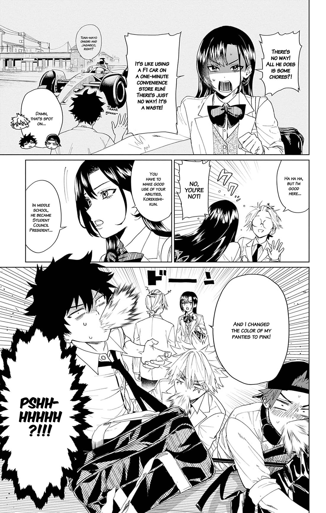 Phantom Busters Chapter 7 page 9 - Chapter 7: Let's Go Eat Some Meat!