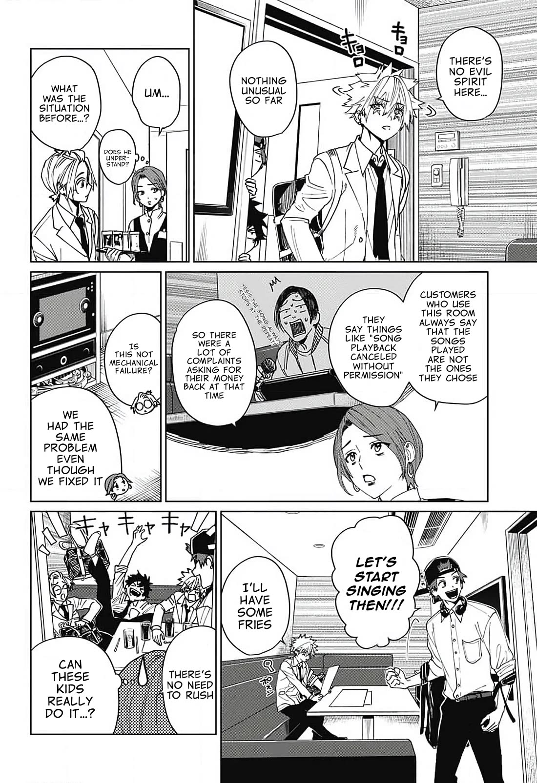 Phantom Busters Chapter 9 page 15 - Chapter 9: Let's go to karaoke!