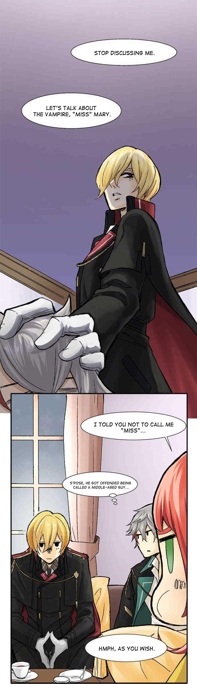 Phantom in the Twilight Chapter 2 page 9 - Chapter 2: A shadow and a girl