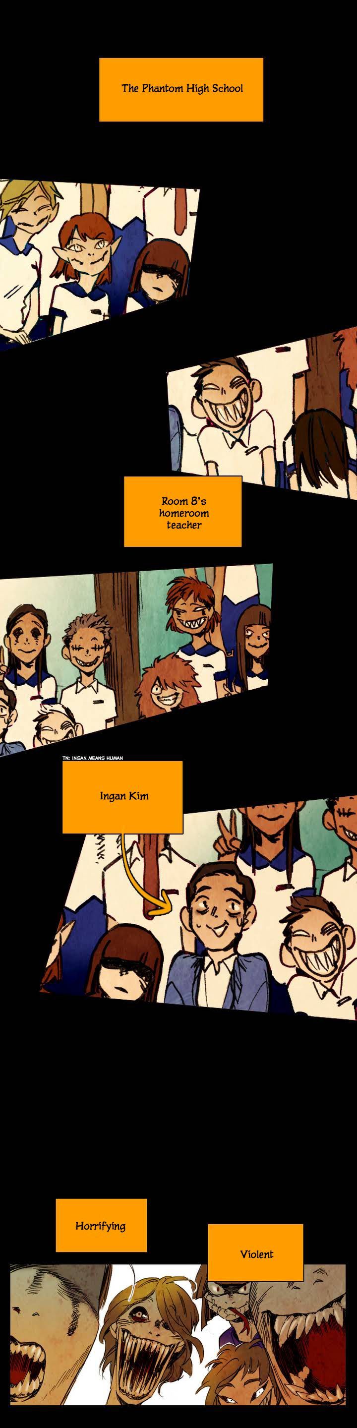Phantom School Chapter 0 page 1 - Chapter 0 : Prologue