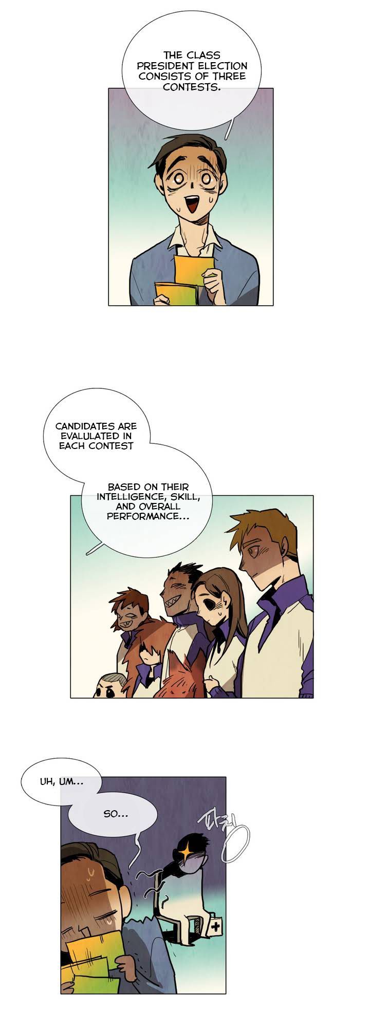 Phantom School Chapter 12 page 9 - Chapter 12 : Class President Election (1)