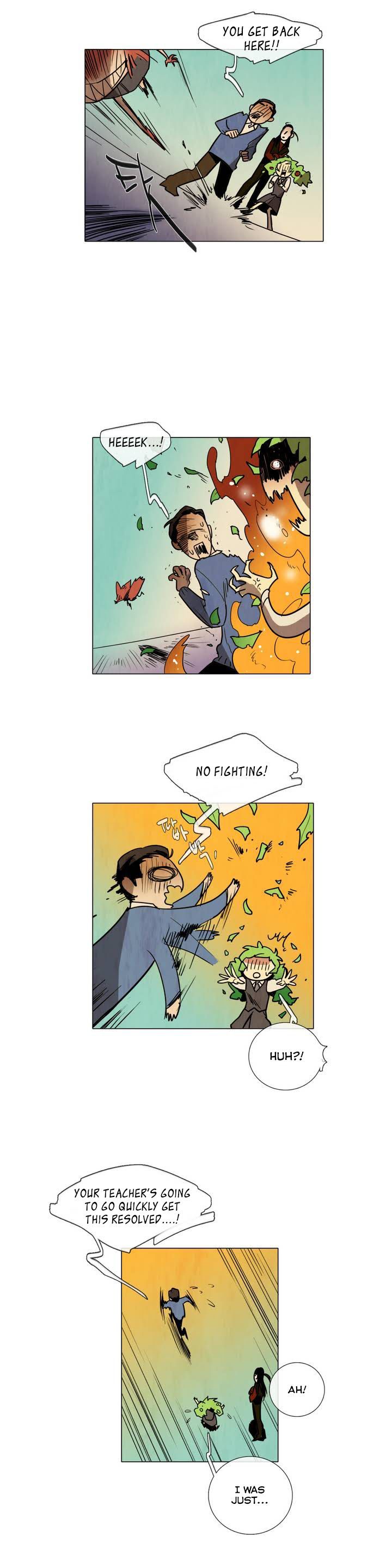 Phantom School Chapter 8 page 12 - Chapter 8 : The Shiny Thief (1)
