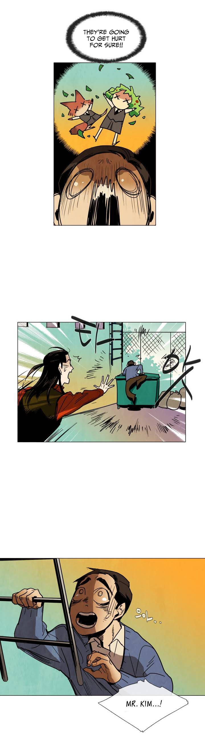 Phantom School Chapter 8 page 23 - Chapter 8 : The Shiny Thief (1)