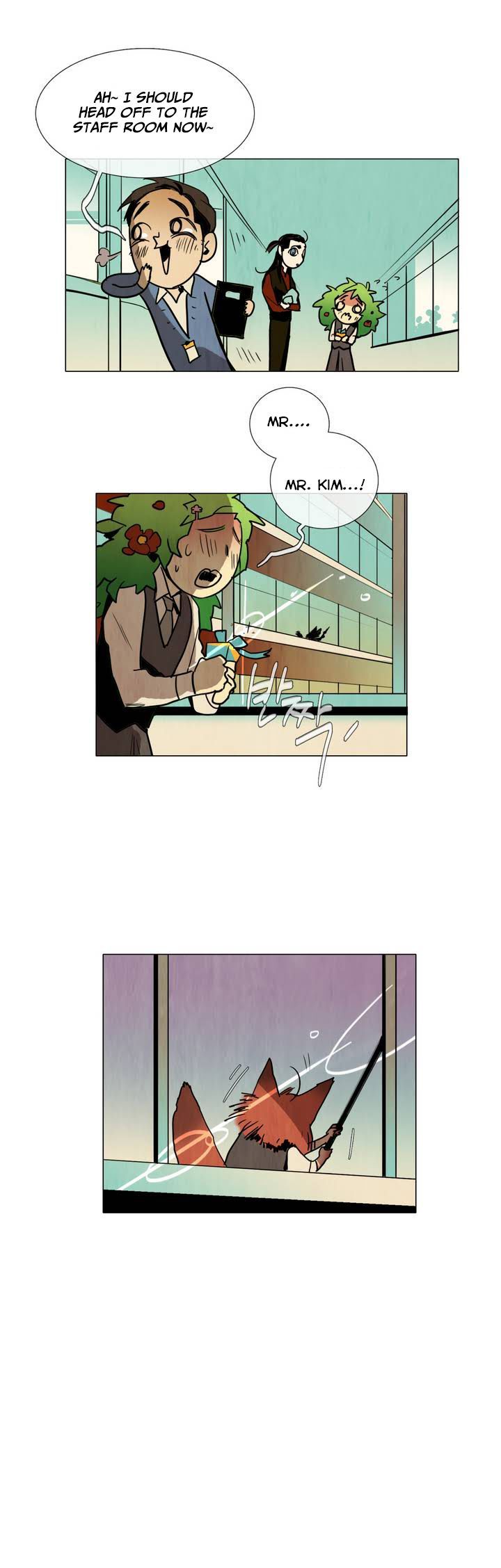 Phantom School Chapter 8 page 9 - Chapter 8 : The Shiny Thief (1)