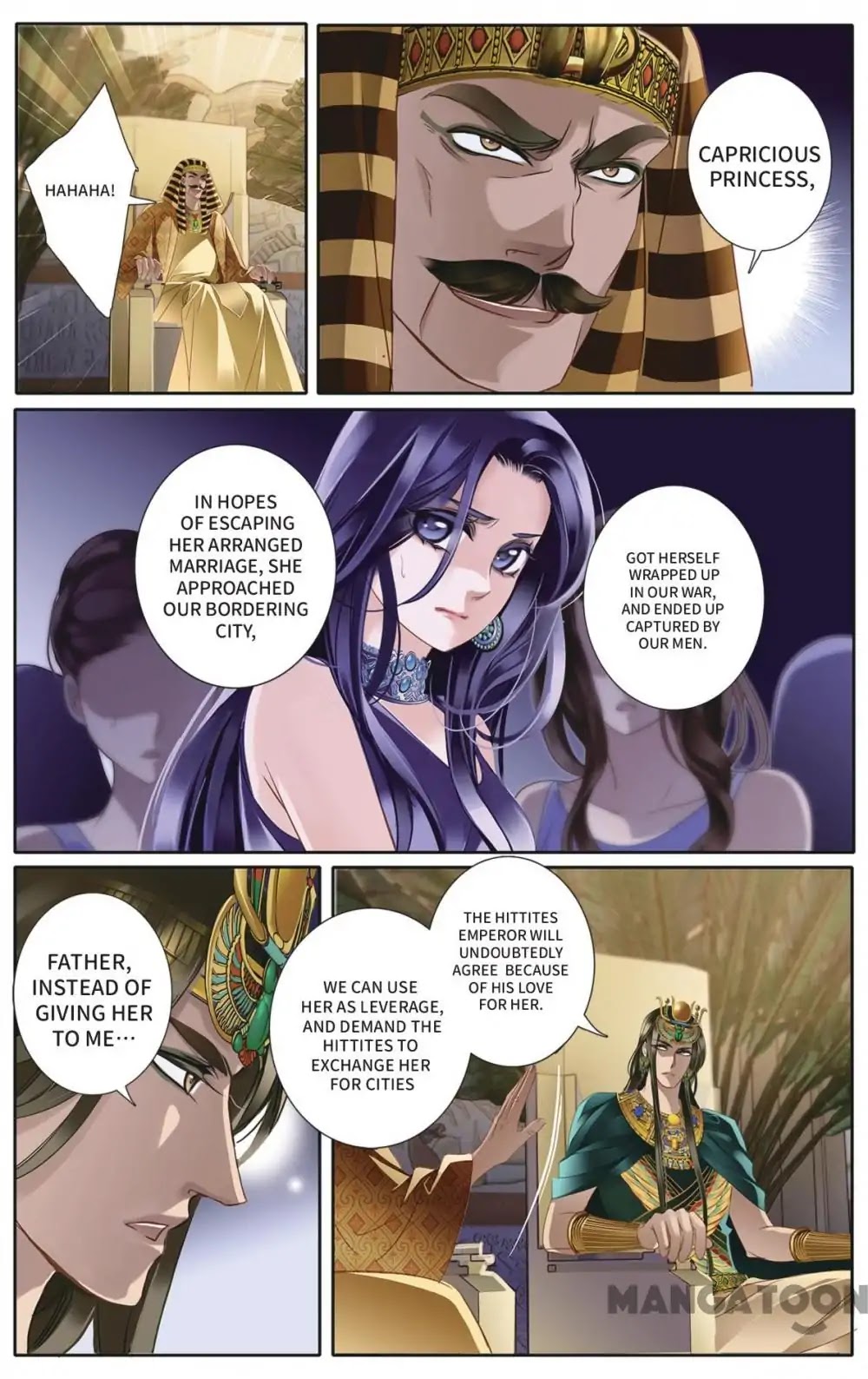 Pharaoh's Concubine Chapter 6 page 3 - Chapter 6