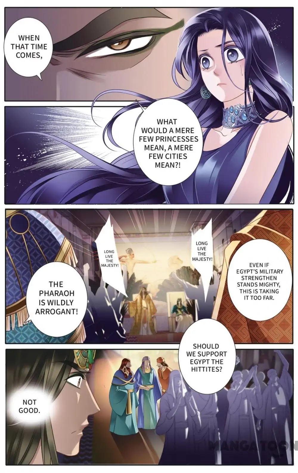 Pharaoh's Concubine Chapter 6 page 5 - Chapter 6