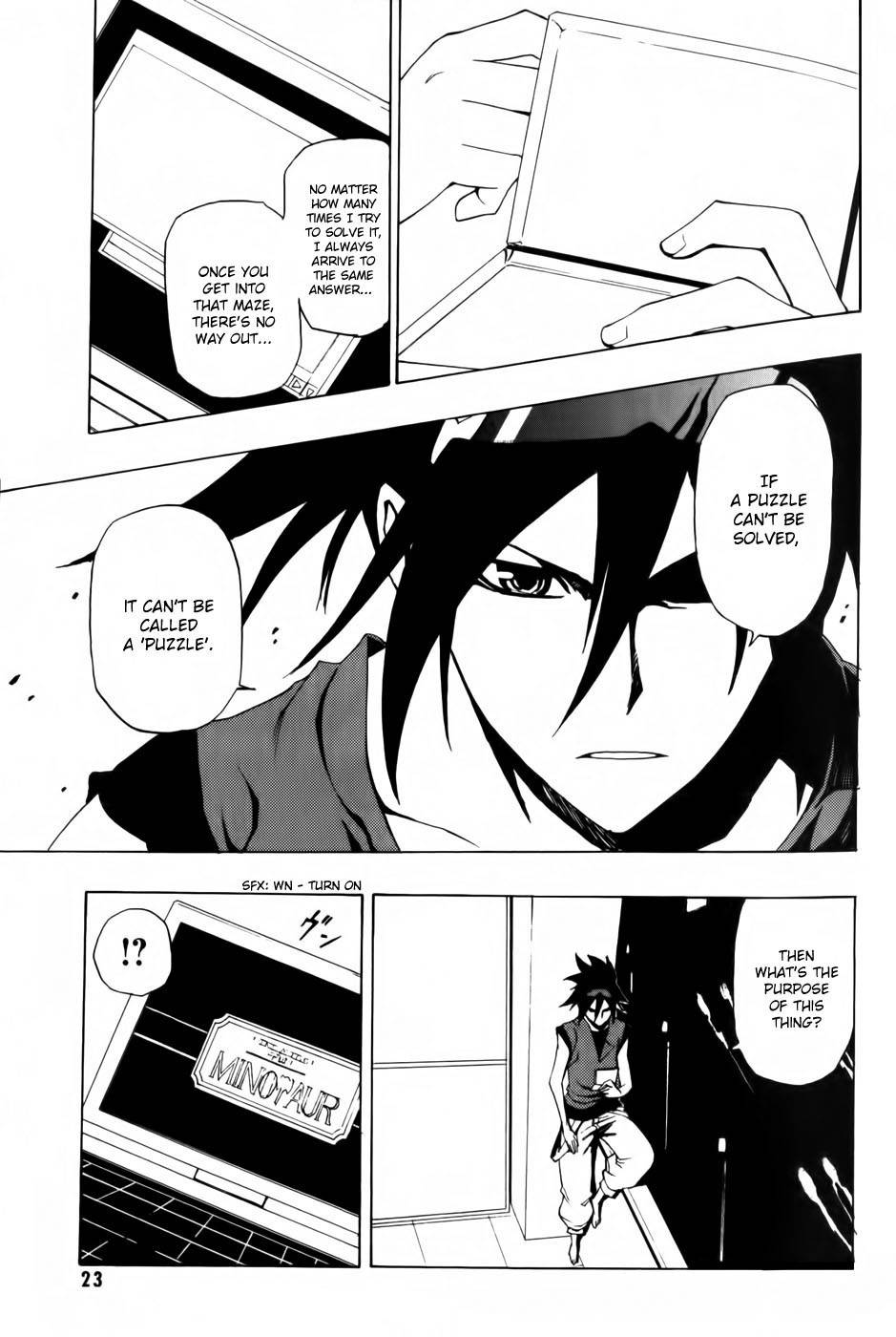 Phi Brain - Kami no Puzzle Chapter 1 page 23 - Chapter 1