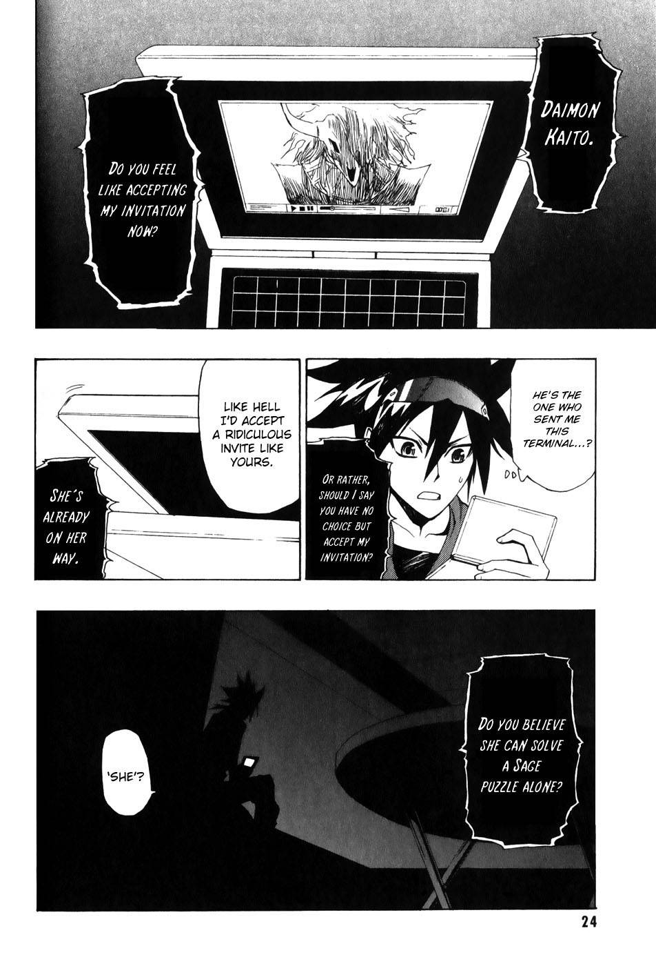 Phi Brain - Kami no Puzzle Chapter 1 page 24 - Chapter 1