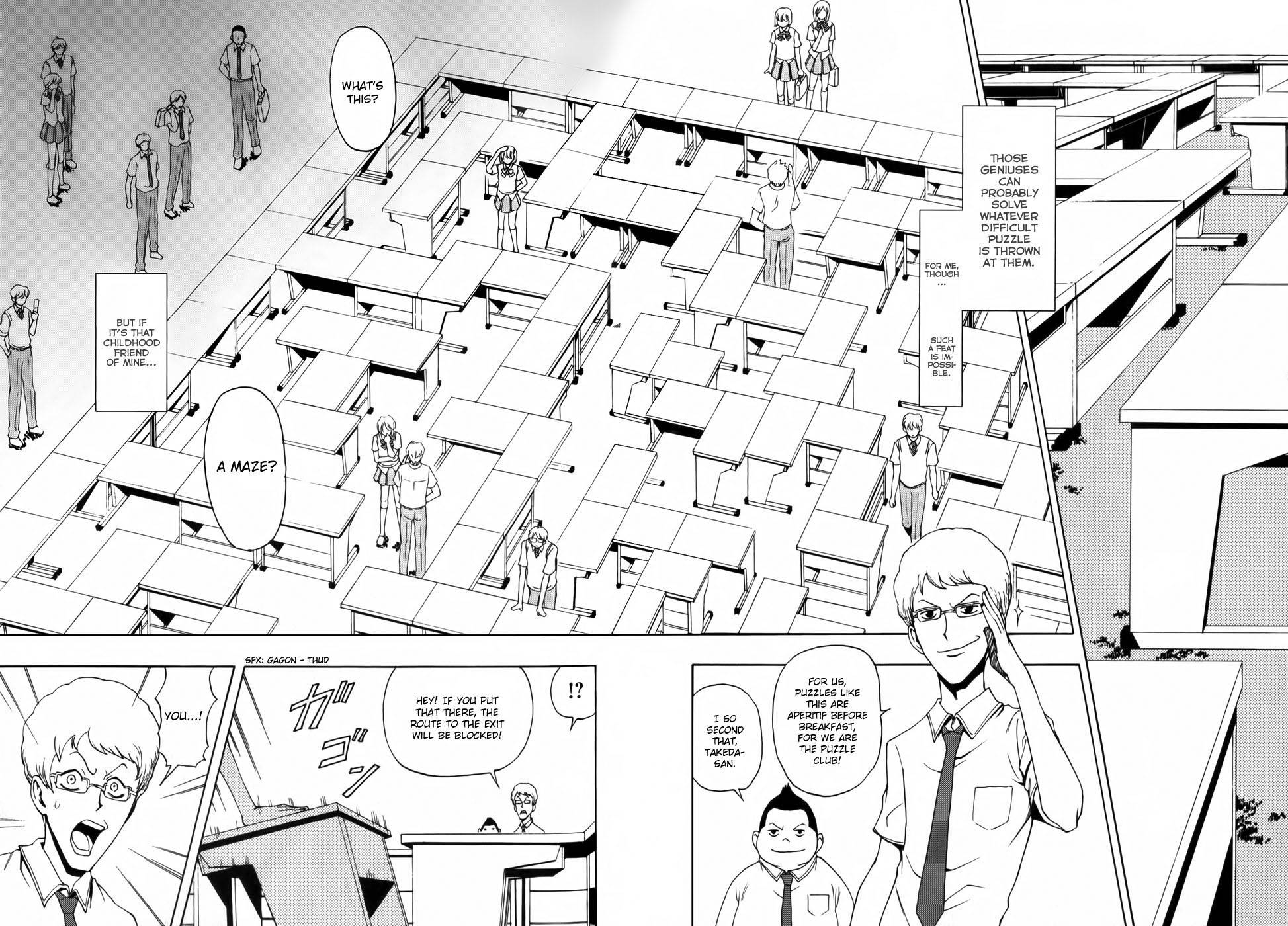 Phi Brain - Kami no Puzzle Chapter 1 page 9 - Chapter 1