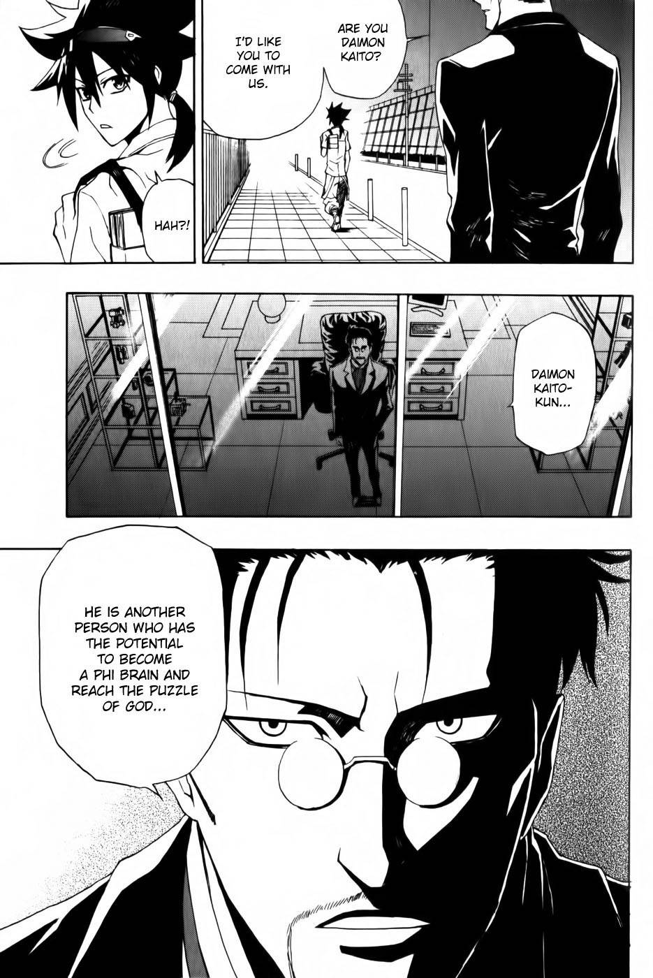 Phi Brain - Kami no Puzzle Chapter 3 page 28 - Chapter 3