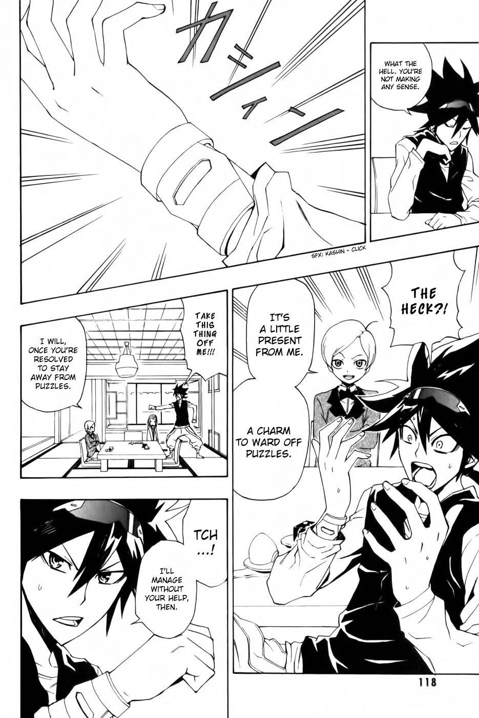 Phi Brain - Kami no Puzzle Chapter 4 page 10 - Chapter 4