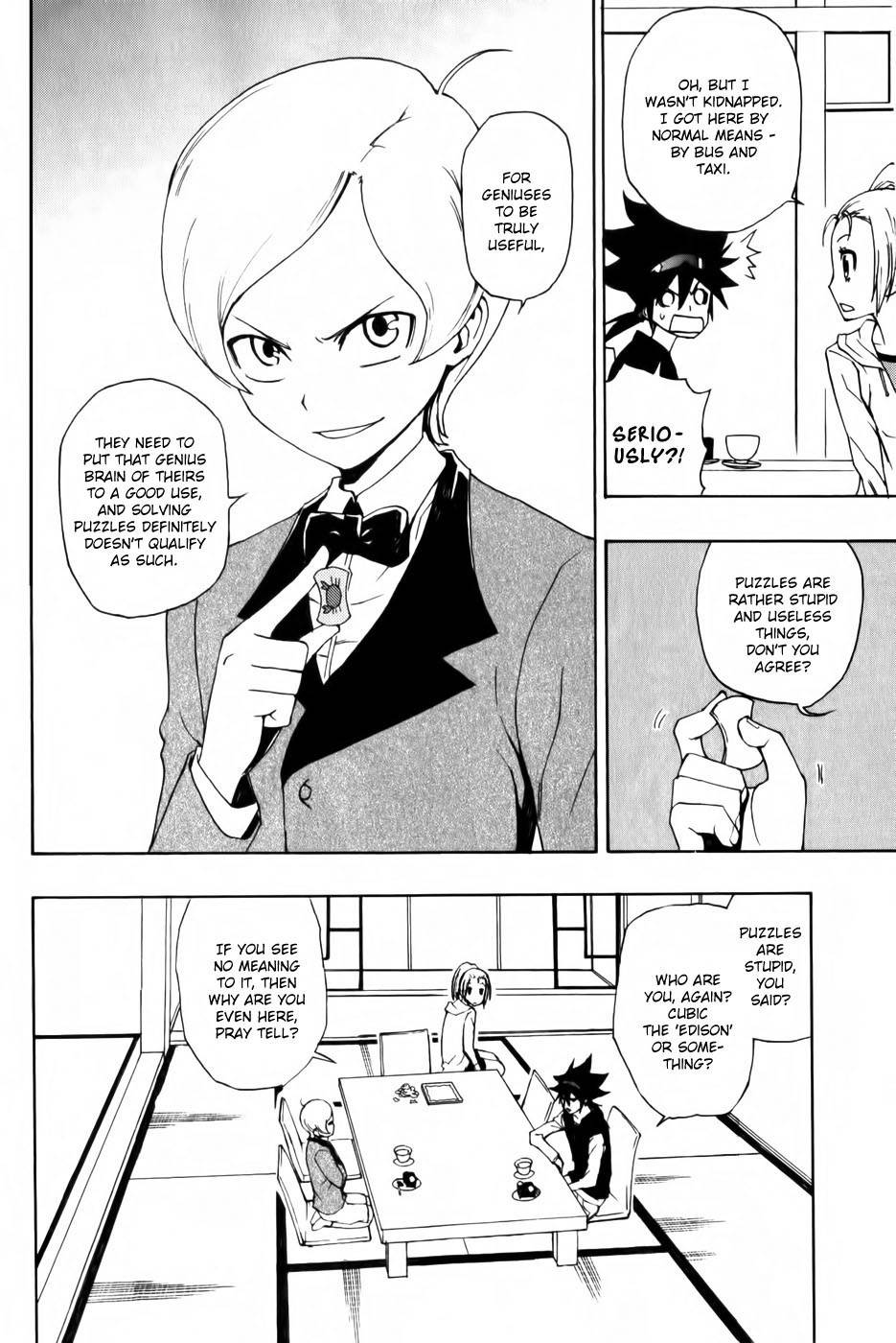 Phi Brain - Kami no Puzzle Chapter 4 page 8 - Chapter 4