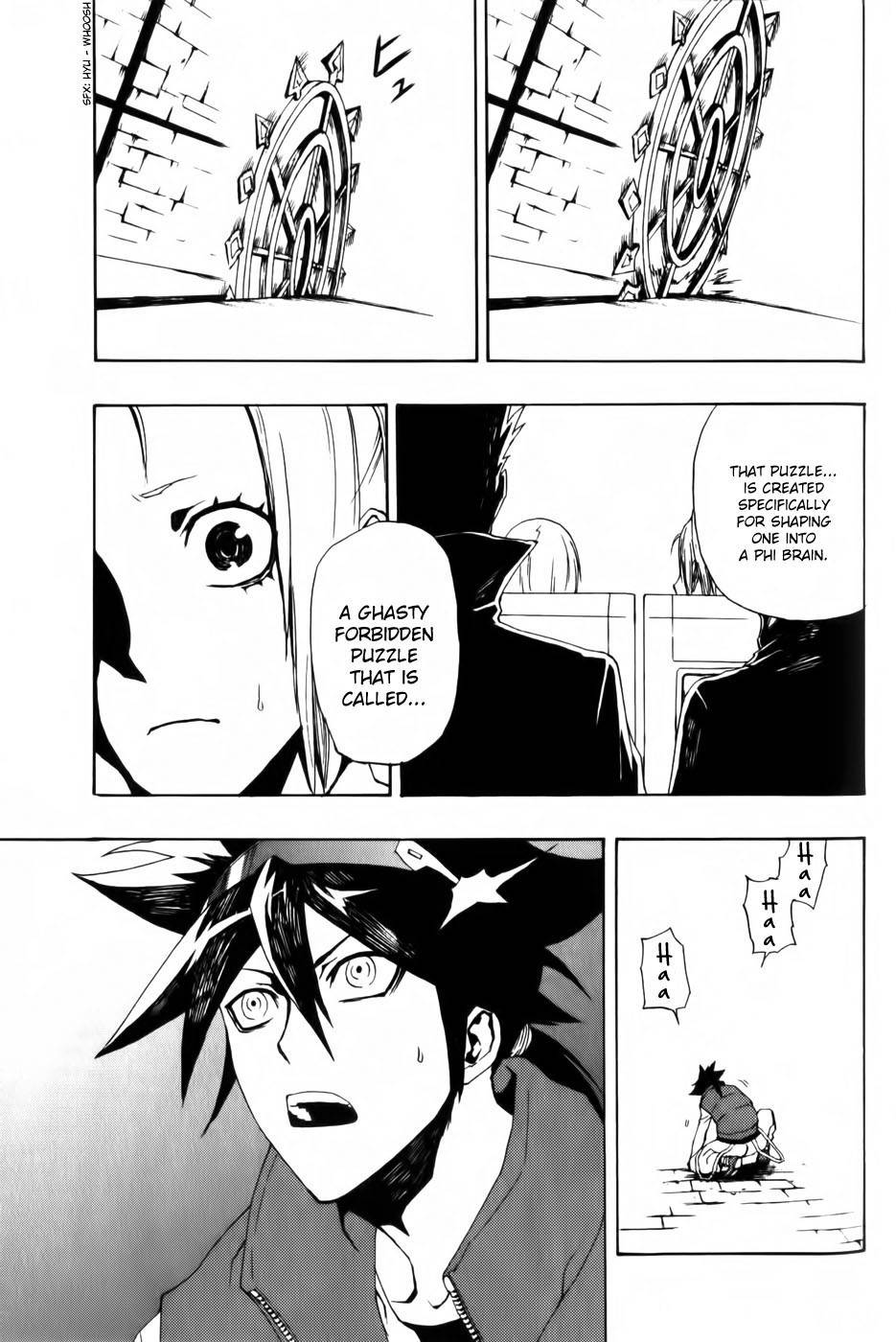 Phi Brain - Kami no Puzzle Chapter 5 page 35 - Chapter 5