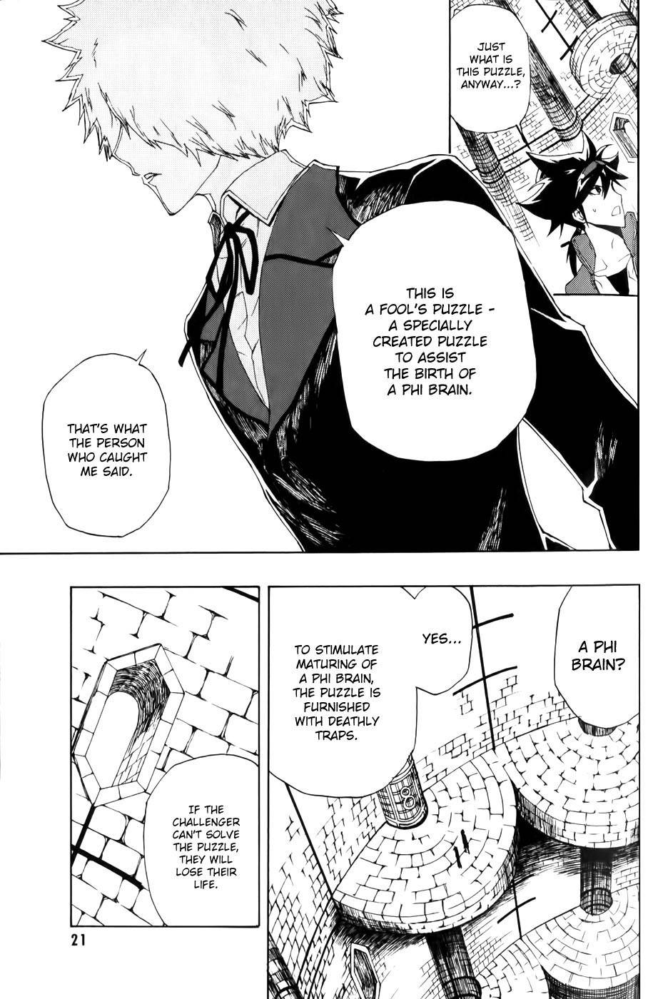 Phi Brain - Kami no Puzzle Chapter 6 page 22 - Chapter 6