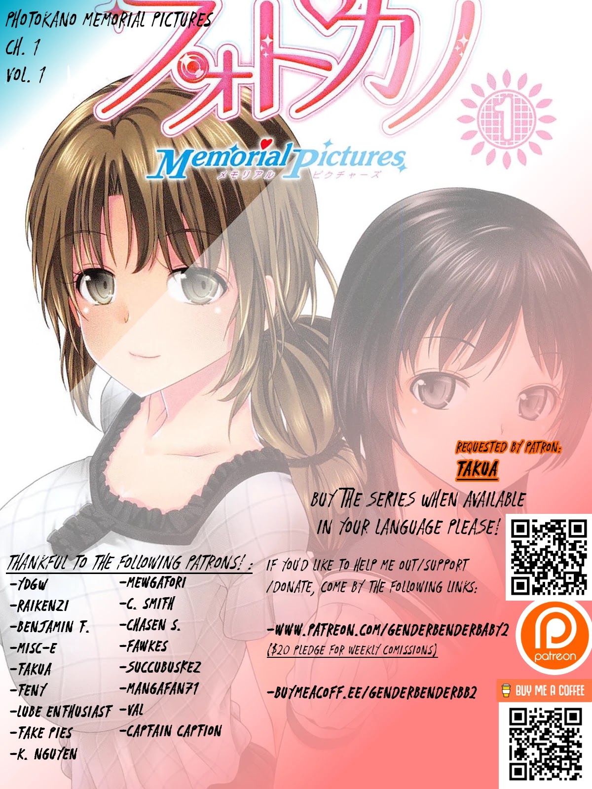Photo Kano - Memorial Pictures Chapter 1 page 2 - Chapter 1: First . Session