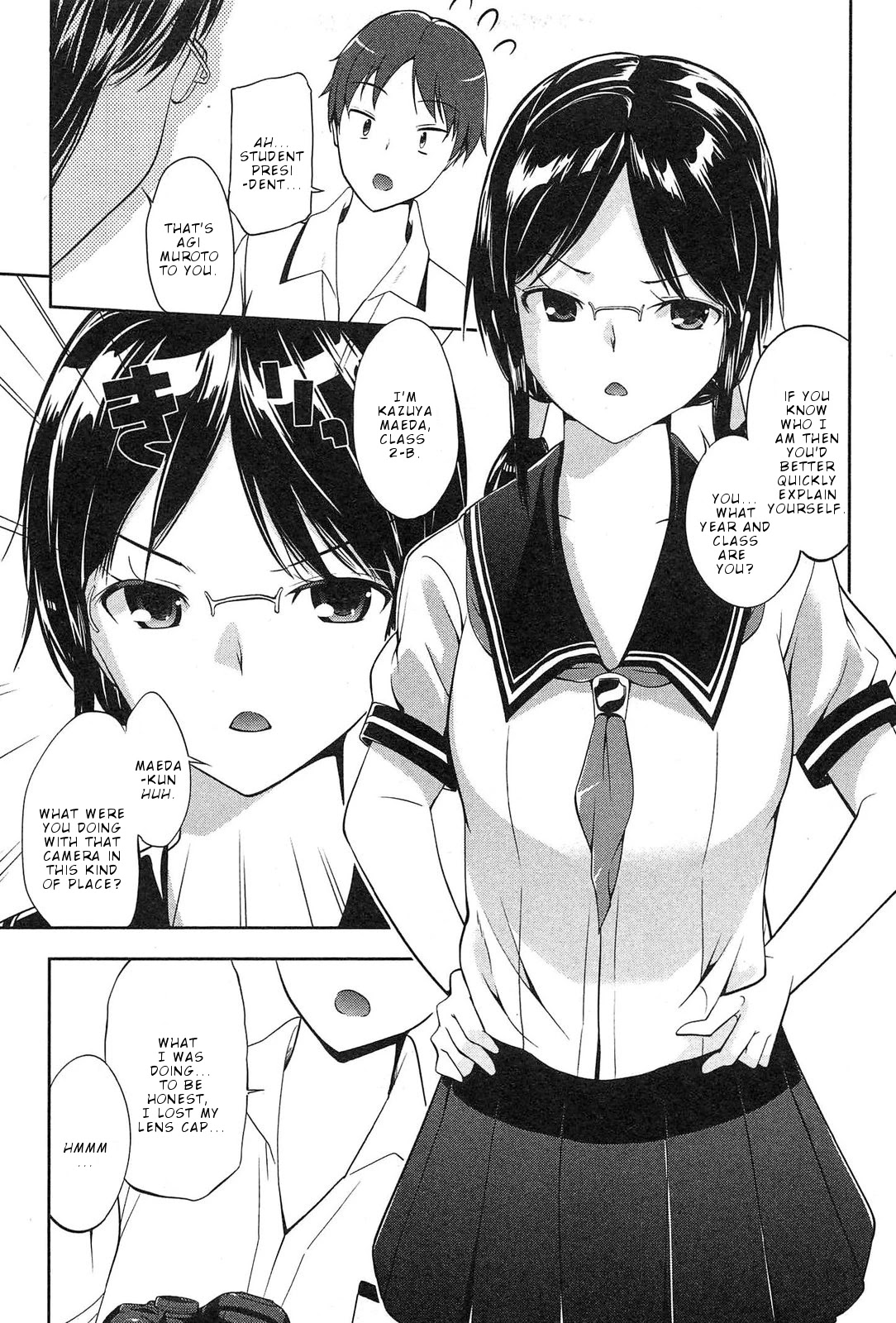 Photo Kano - Memorial Pictures Chapter 3 page 10 - Chapter 3: Volleyball on the rooftop!