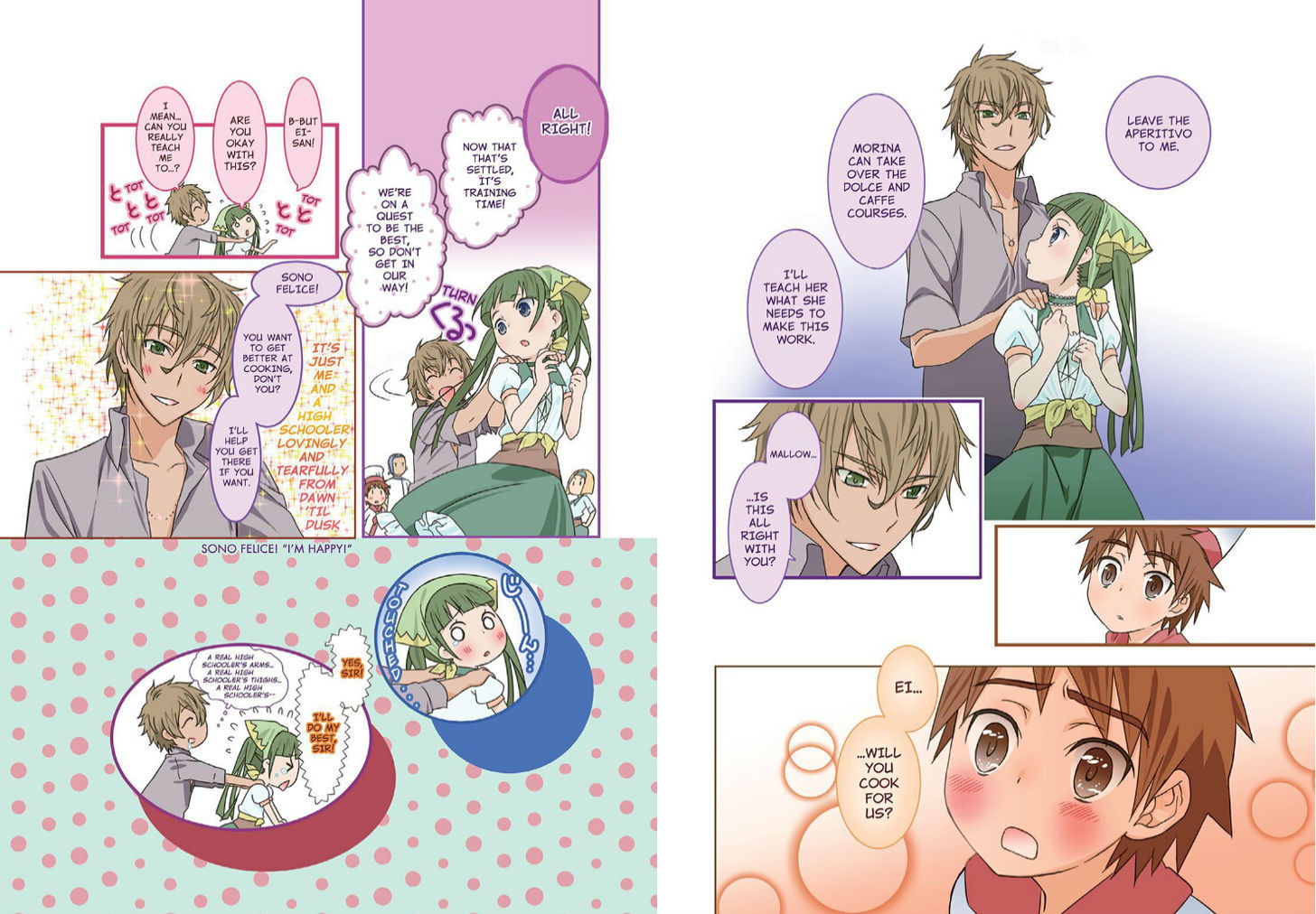 Piace - Watashi no Italian Chapter 3 page 7 - Chapter 3