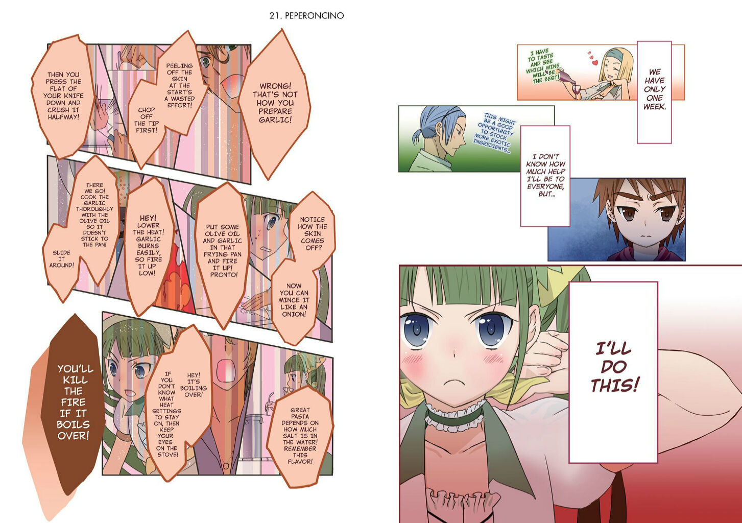 Piace - Watashi no Italian Chapter 3 page 8 - Chapter 3