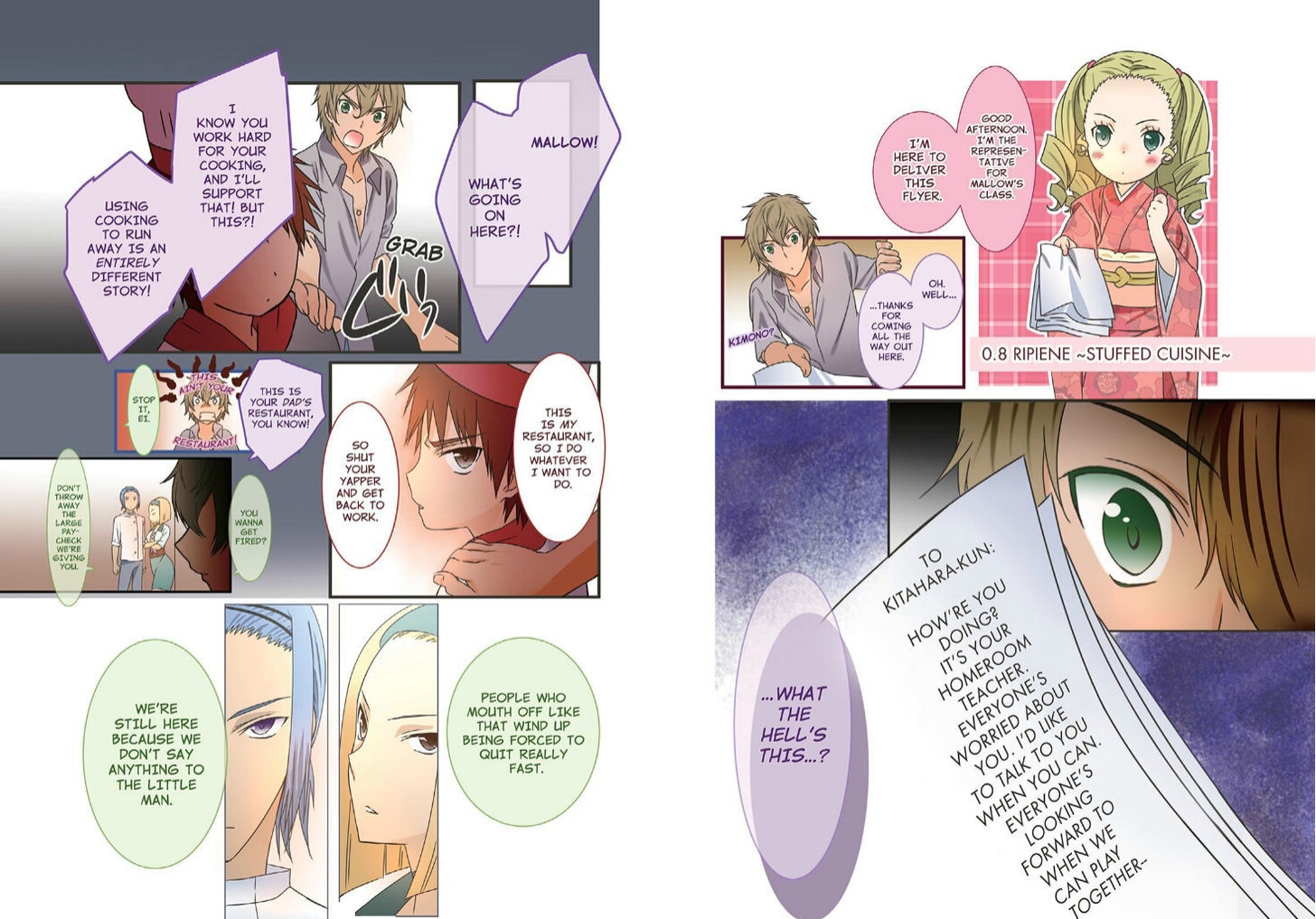 Piace - Watashi no Italian Chapter 4 page 5 - Chapter 4