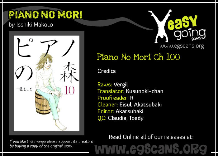 Piano no Mori Chapter 100 page 1 - Chapter 100 : Determination in Salzburg