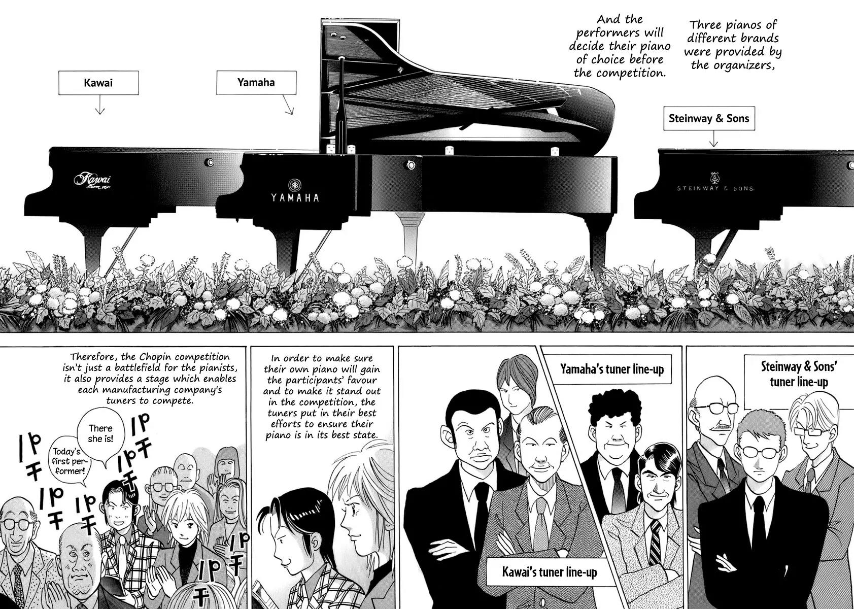 Piano no Mori Chapter 112 page 6 - Chapter 112 : Must-Knows of the Chopin Competition