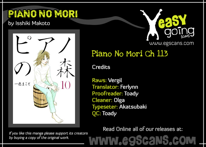Piano no Mori Chapter 113 page 1 - Chapter 113 : Sopie Ormesson