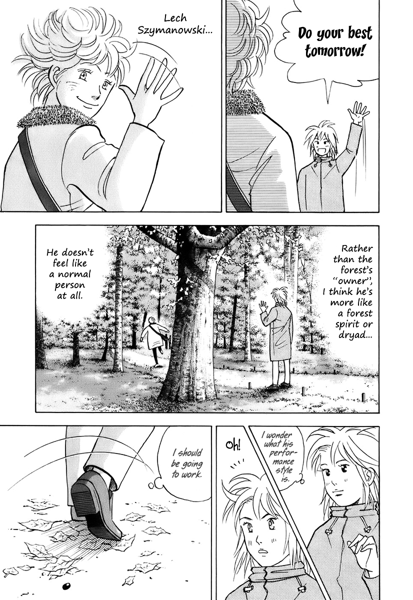 Piano no Mori Chapter 118 page 14 - Chapter 118 : Dryad