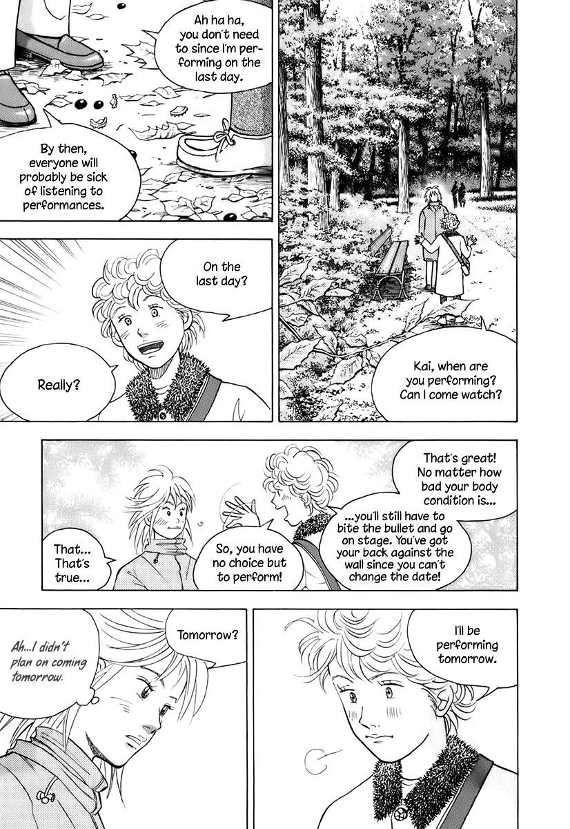 Piano no Mori Chapter 118 page 8 - Chapter 118 : Dryad