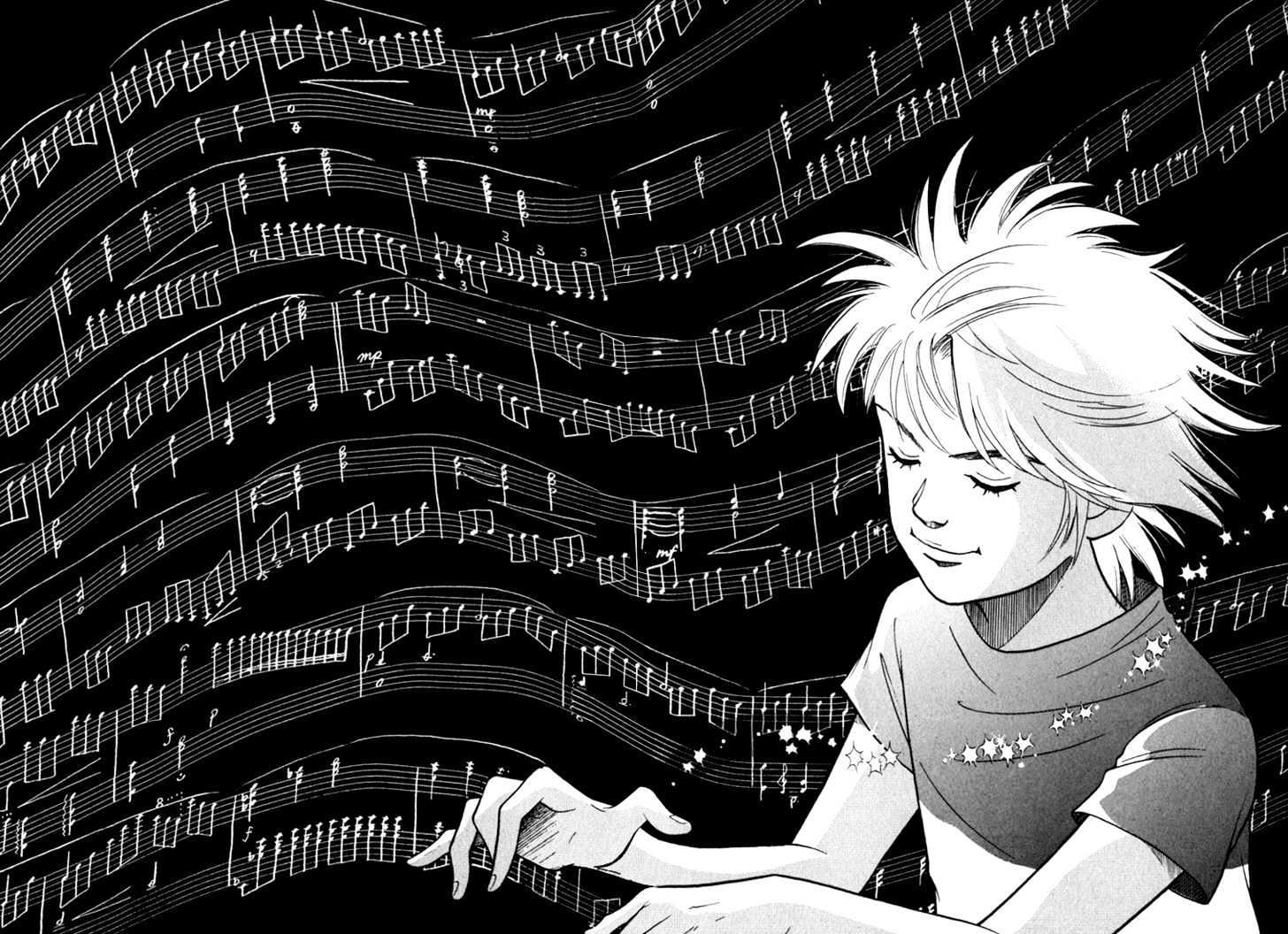 Piano no Mori Chapter 12 page 21 - Chapter 12 : Little Brown Bottle