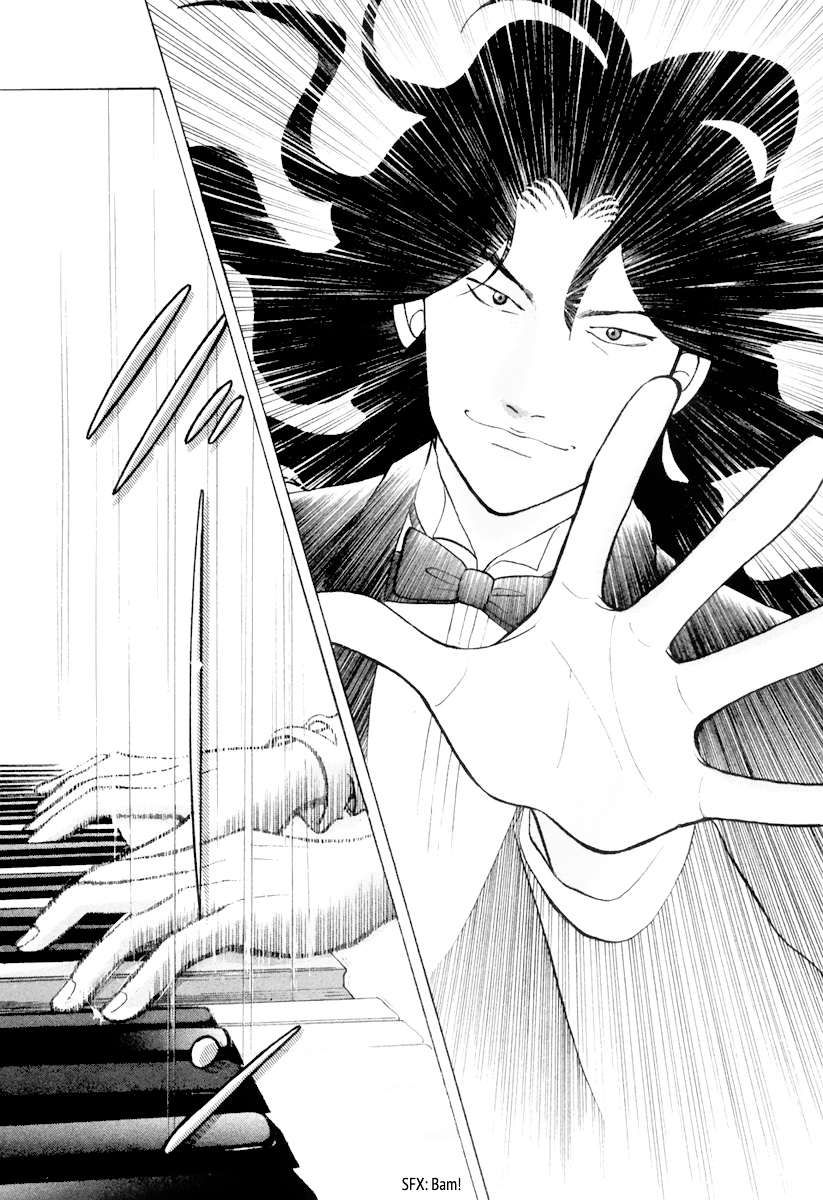 Piano no Mori Chapter 120 page 10 - Chapter 120 : The Night on the First Day of the Competition