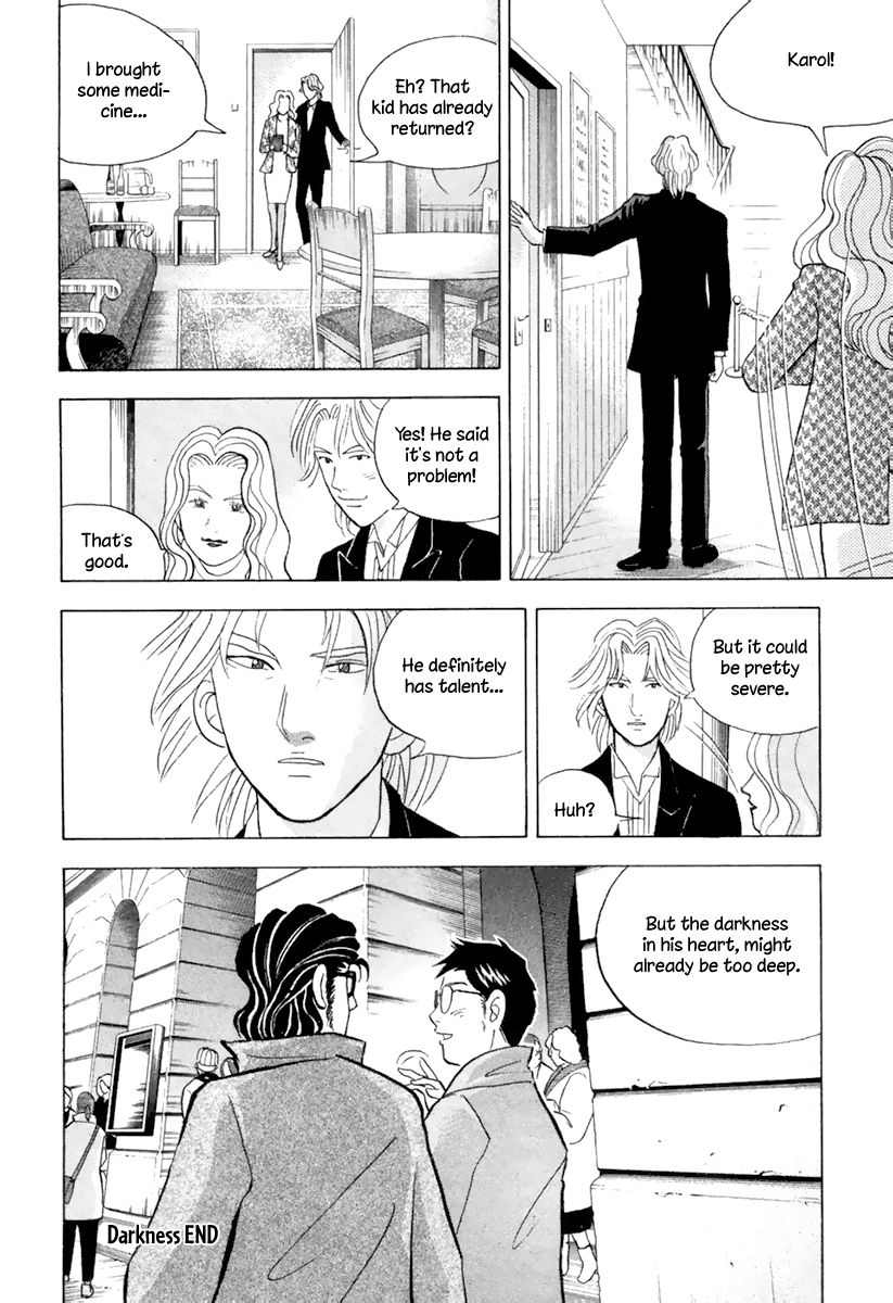 Piano no Mori Chapter 128 page 25 - Chapter 128 : Darkness