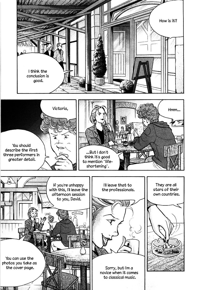 Piano no Mori Chapter 129 page 12 - Chapter 129 : Lonely Escape