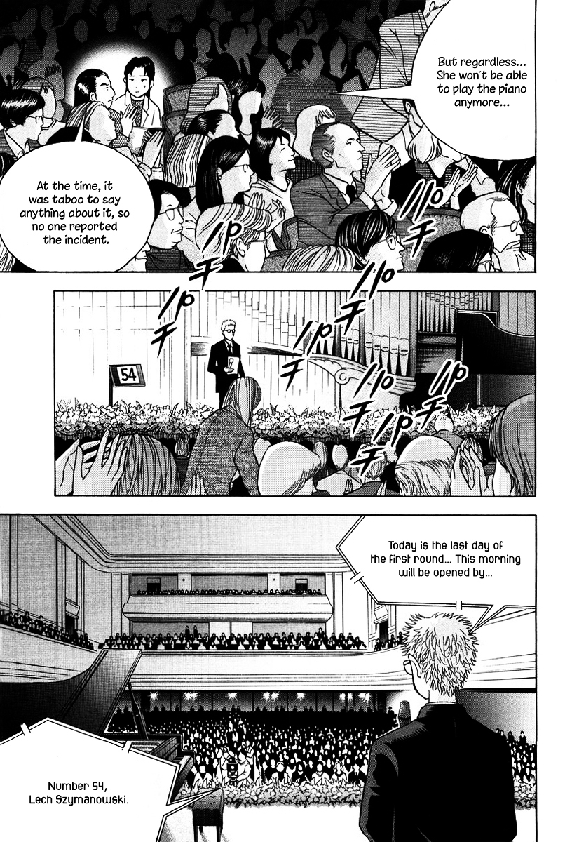 Piano no Mori Chapter 133 page 10 - Chapter 133 : Crystal