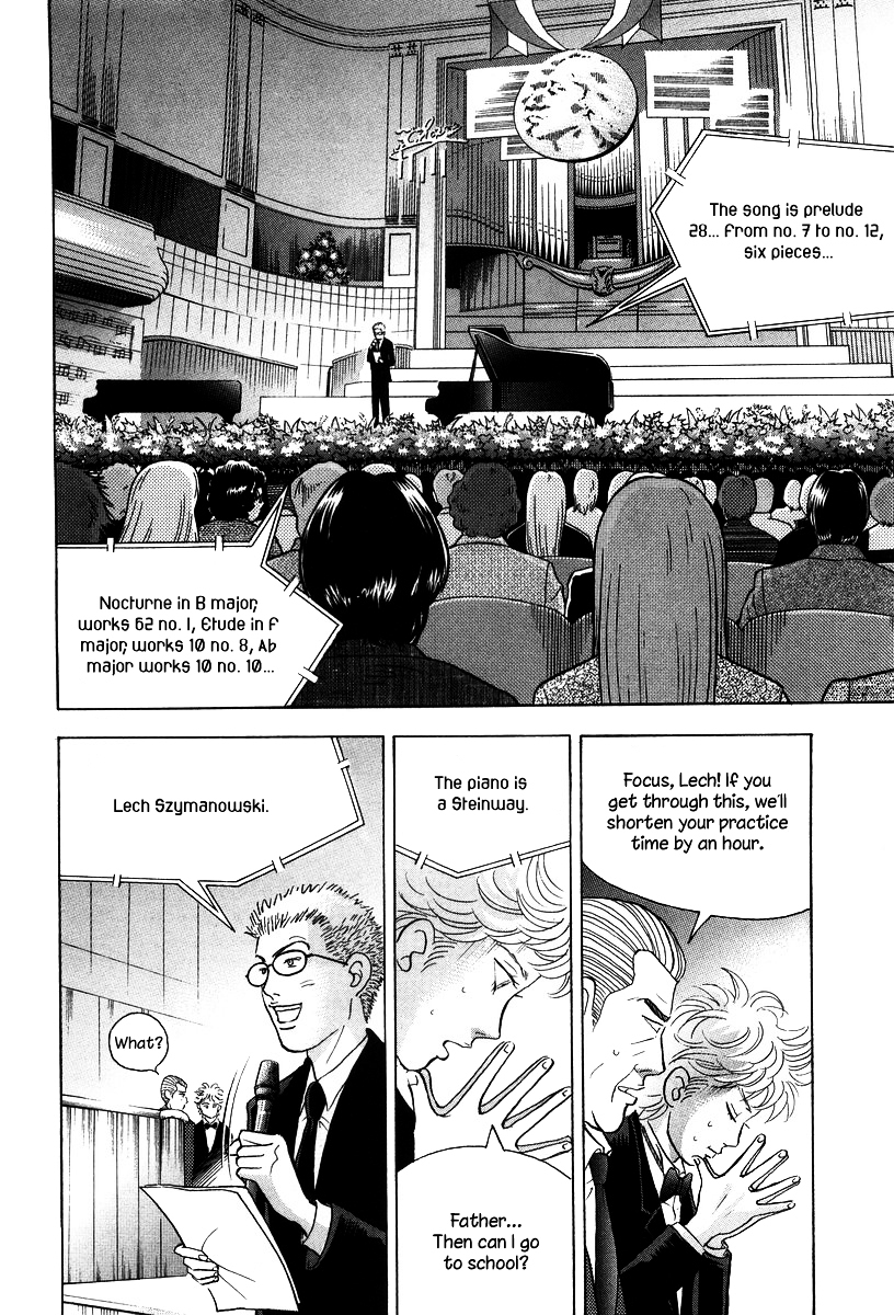 Piano no Mori Chapter 133 page 11 - Chapter 133 : Crystal