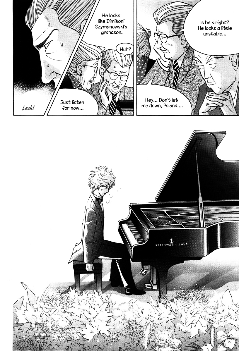 Piano no Mori Chapter 133 page 14 - Chapter 133 : Crystal
